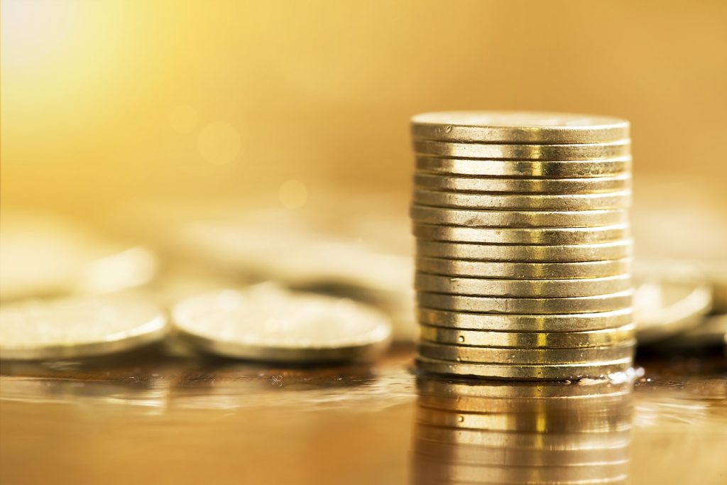 Save money coins