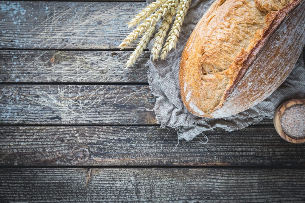 Freshly baked bread